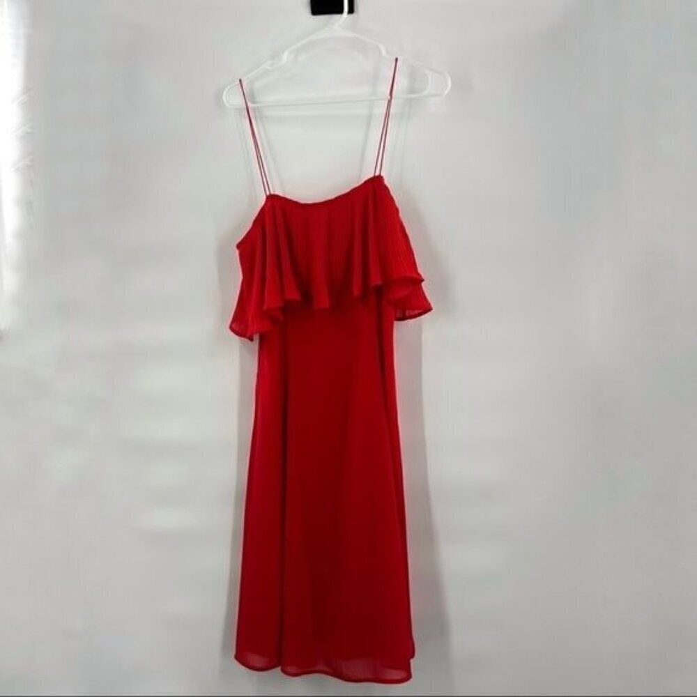 Club Monaco Wisteria Queelyie dress summer 2018 flounce sz 6